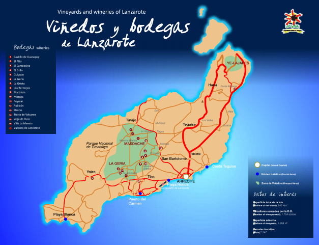 Wineries & bodegas in Lanzarote